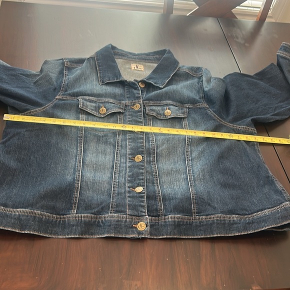 DC Jeans Jean Jacket Plus Size 4X - Picture 10 of 13